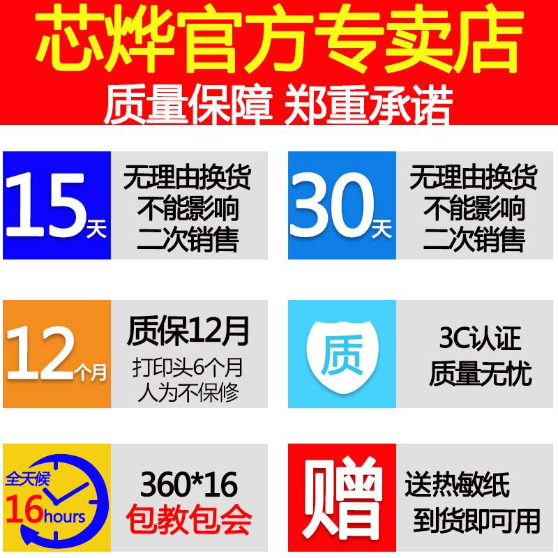 芯烨XP-C230热敏小票据收银小票机自动切纸80网口厨房后厨出餐机