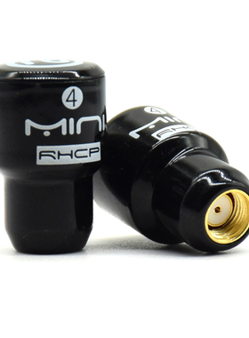 5.8G小精灵图传蘑菇天线MINI 4 RHCP右旋短款耐炸FPV穿越竞速机