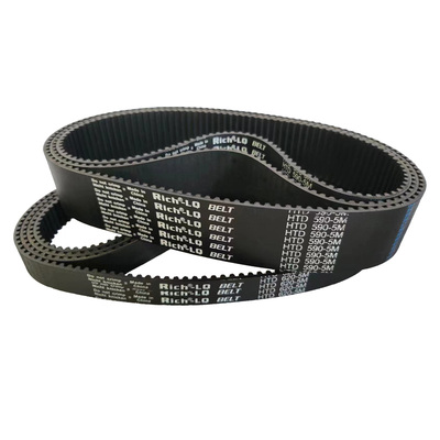 橡胶同步带HTD5M410-5M415-5M420-5M425-5M430-5M435齿轮传动皮带