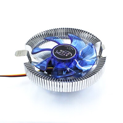 蓝凤凰 蓝光CPU散热器静音风扇英特尔AMD台式机电脑775/1151/1366