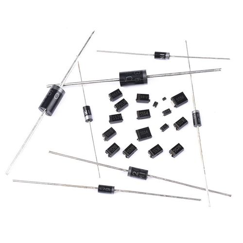 1N5819 5822 SR160 360 540 2100 3100 5100直插肖特基整流二极管