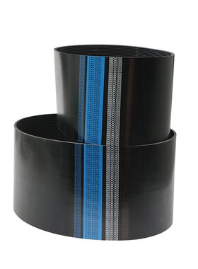 PK型多楔带多沟带黑色橡胶PK760-PK885工业传动皮带多契带传送带