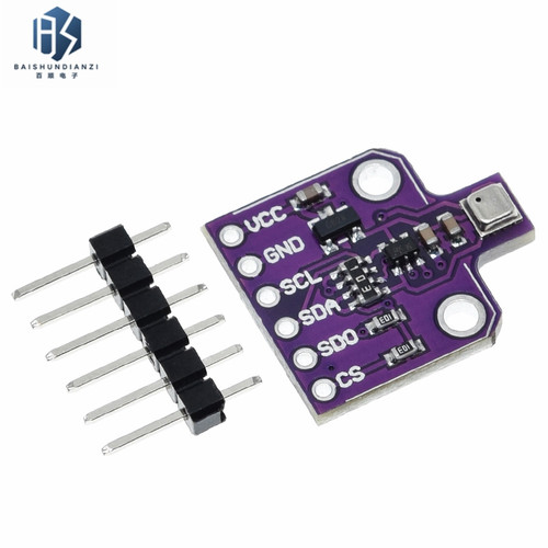 MCU-680 BME680 BOSCH 温湿度气压传感器 超小压力高度开发板