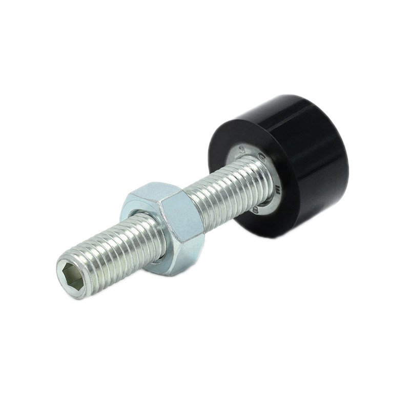 止动螺栓内六角孔型螺母螺丝UNBH3/4/5/6/8/10 国标聚氨酯(黑色)