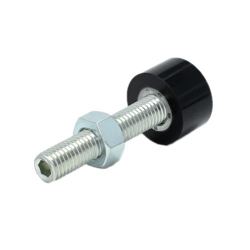 止动螺栓内六角孔型螺母螺丝UNBH3/4/5/6/8/10 国标聚氨酯(黑色)