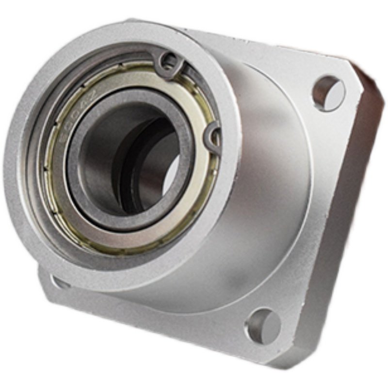 双轴承方法兰轴承座组件轴承固定座铝合金带座轴承BASB BGSB-6200