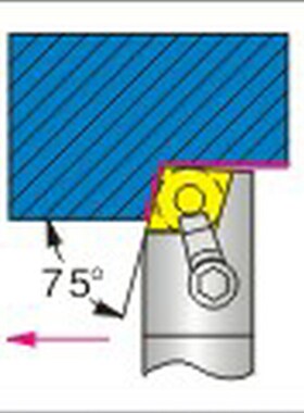 75复合式数控外圆车刀杆 M型 MCBNR/L 1616H12/2020K12/2525M12