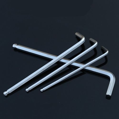 内六角扳手球头加长L型内6方棱多用套装M1.5M2M3M4M5M6M8M10M12mm