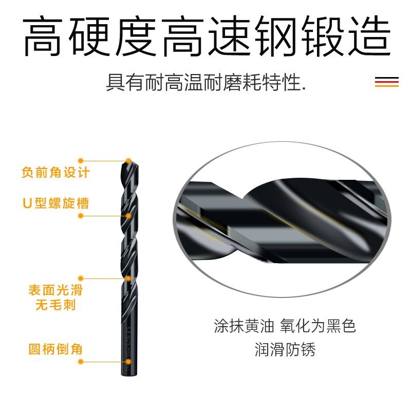 台湾苏氏直柄麻花钻头 SUS进口钻头 不锈钢专用 钢件含钴高钴钻头