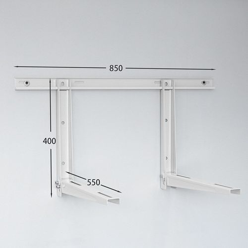 空调外机镀锌横梁横杆支架安装便捷欧式壁挂支架减震无噪音降噪