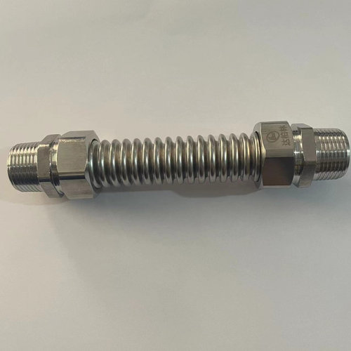 全不锈钢波纹管两边接头304不锈钢空调波纹管金属软接达柏林8004