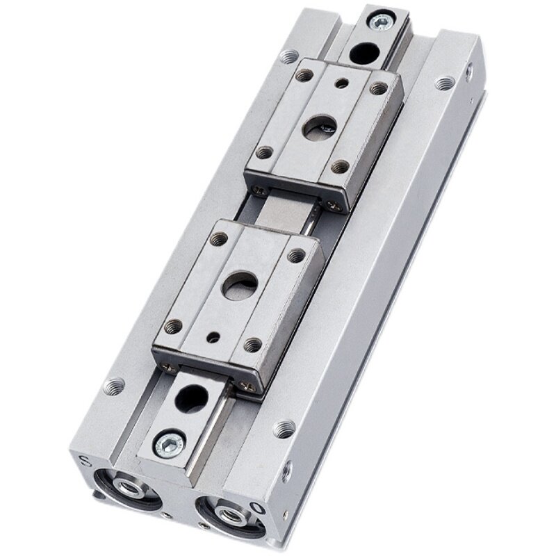 手指气缸薄型气爪导轨滑台平移 MHF2-8D 12D 16D 20D D1 D2