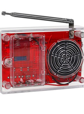 RDA5807 87-108MHZ FM调频收音机DIY套件焊接练习散件Micro USB