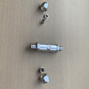 可调节单向阀卡套式微压开启不锈钢气体液进口单向调压力阀门