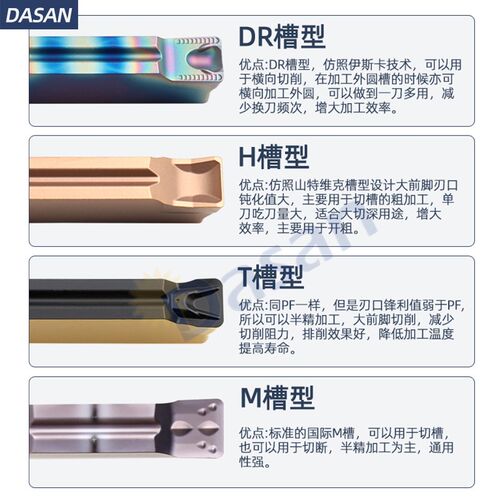 数控车床切槽刀片MGMN150端面割刀刀粒切刀刀片不锈钢切断刀片