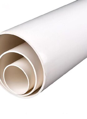 管材排水管尾管转换口75mm新风管110mmpvc排水管配件160pvc管件