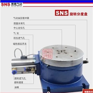 卧式 IT250 分度盘 IT180 IT320 旋转工作台IT140 SNS