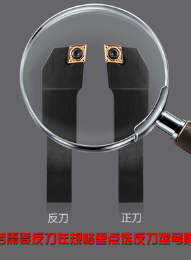 外圆车刀数控车床刀杆95度刀具刀片SCLCR2020K09/2525M12端面车刀