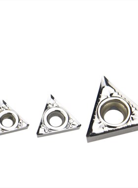数控铝用刀片TCGT16T308-AK H01三角形车床内孔铝件外圆车刀刀粒