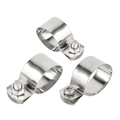 304不锈钢欧姆接地卡子骑马卡支架扣喉箍水管夹固定卡扣管卡管夹