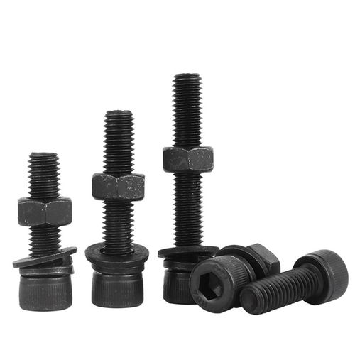 12.9级高强度加长内六角螺丝螺母套装大全组合特长螺杆螺栓平弹垫