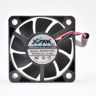 全新原装正品欣瑞联 RDD5015B2 DC24V 0.18A 5015 5cm 变频器风扇