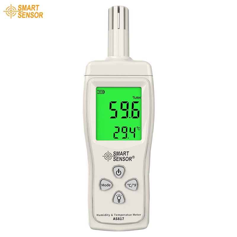 希玛AS817手持式温湿度计工业温湿度表高精度快速测量温湿度仪器