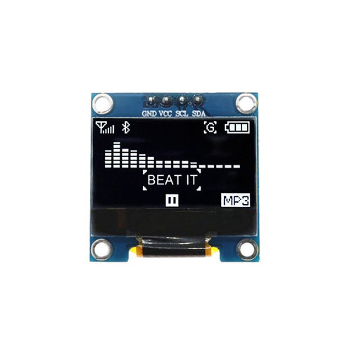 0.96寸oled屏12864液晶萤幕模块ssd1306串口并列埠i2c接口4针模组