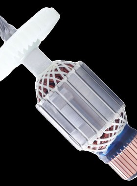 韩川5246电圆锯转子汇普9寸优顿8246木工锯手提锯子母锯7齿配件