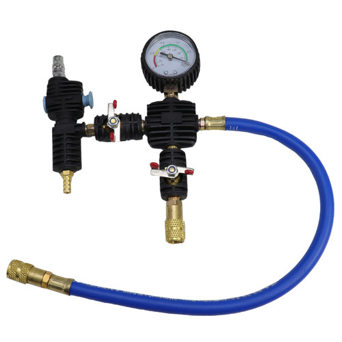 汽车水箱打压测漏工具28件冷却液更换测漏仪真空压力表检漏仪检测