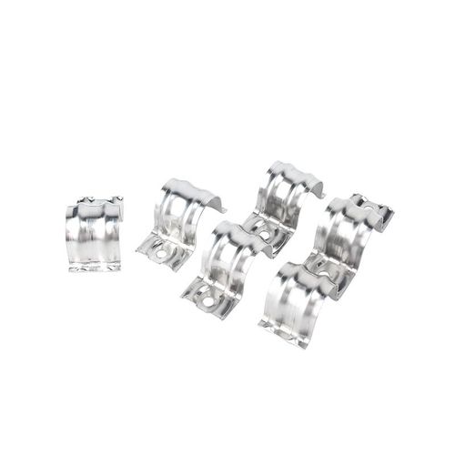 201/304不锈钢连排卡骑马卡管卡加厚20连固定水管卡扣联排线管夹