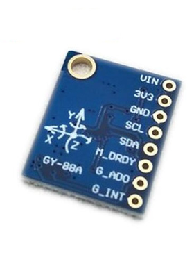 GY-88A替代GY-88 MPU-6050 HMC5983LBMP180 10DOF 飞控传感器模块