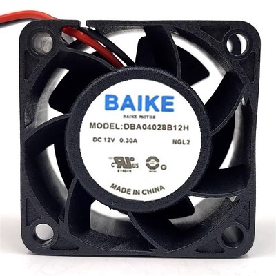 全新正品 BAIKEFAN DBA04028B12H DC12V 0.30A NVL5(94)散热风扇