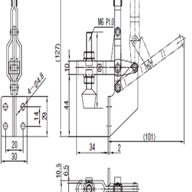 同款替代垂直式快速夹具 C-LD-101B 快速夹具 WDC101-B 肘夹工装,纺织面料/辅料/配套,服装加工设备,淘宝优惠券,粉丝福利购,淘宝优惠卷