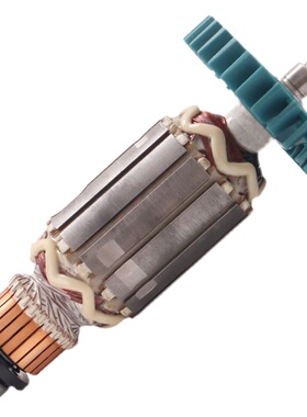 适用于牧田角磨机GA6010 GA6020 GA5010 M9003角磨机转子配件