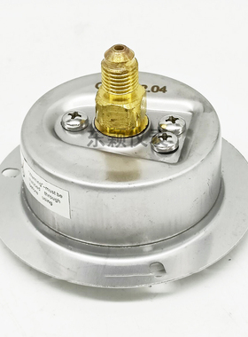 空调雪种冷媒压力表高低压油表1.8/3.8MPA冷库制冷机组耐震表7/16