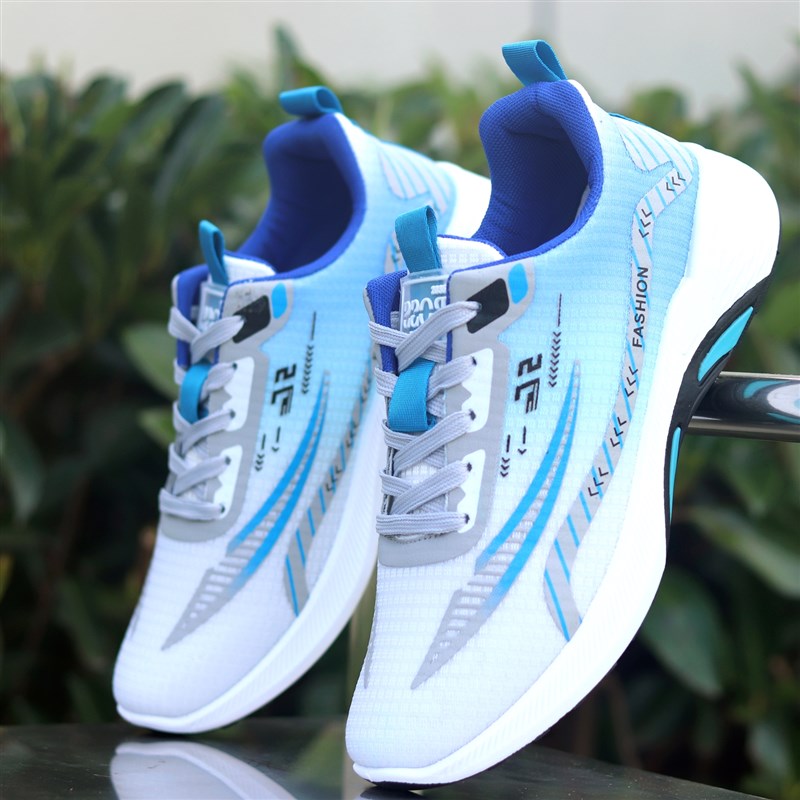 冰丝网面跑步鞋男夏季透气运动鞋学生超轻训练网鞋男士防臭休闲鞋