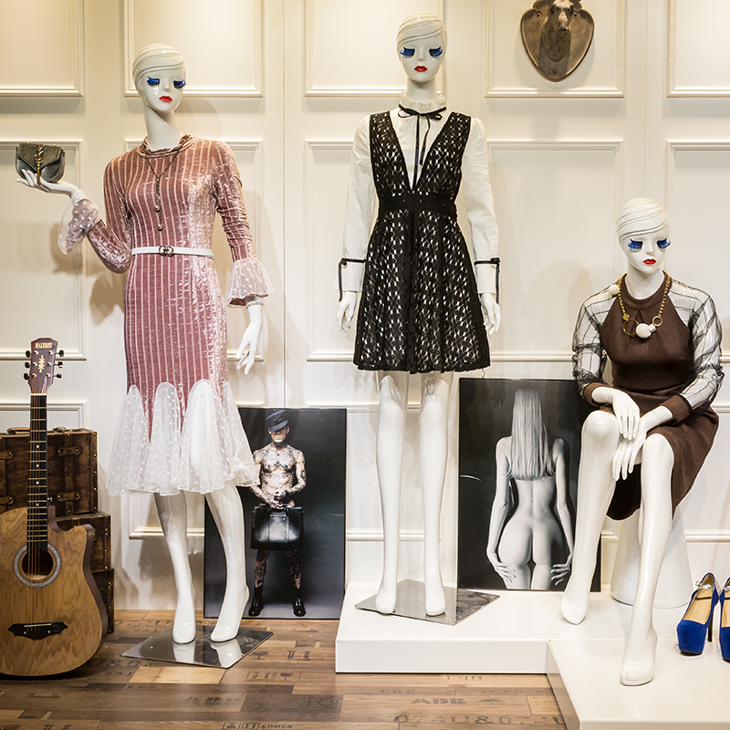 服装店女装橱窗模型内衣模特 人体假人婚纱模特架模特道具女全身