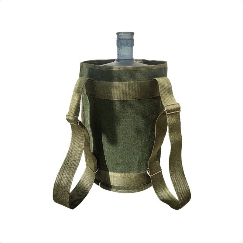 加厚耐磨帆布水桶包家用专用双肩包大容量背篓工地五金工具收纳包
