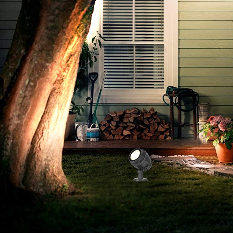 射树灯户外防水景观庭院室外射灯花园林别墅草坪照树灯超亮投光灯