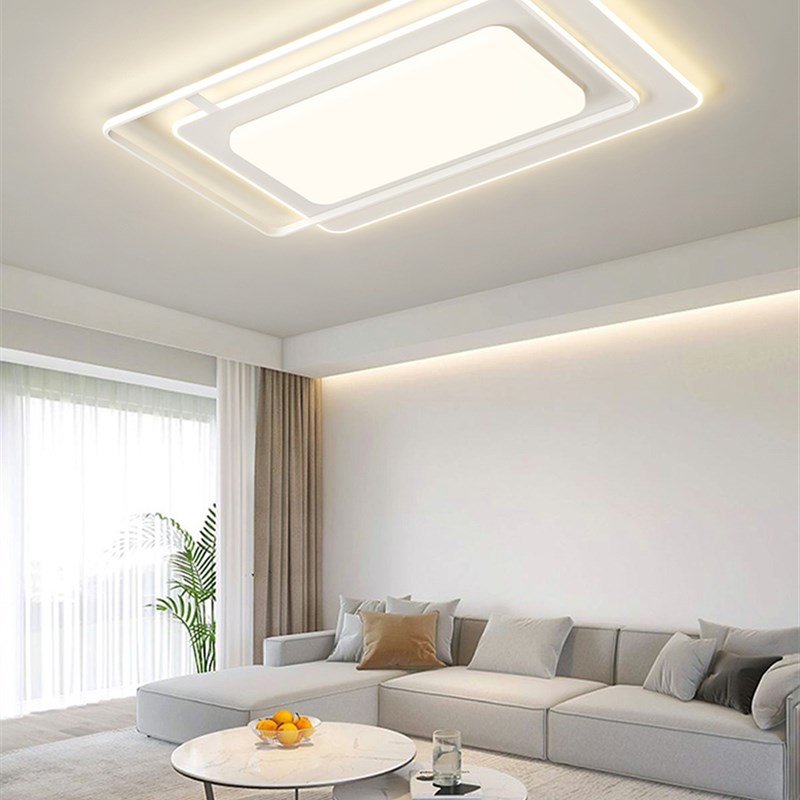 客厅灯现代简约大气2023年新款客厅客厅灯卧室饭厅吸顶灯中山灯具