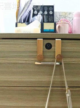 橱柜铁艺收纳挂架免打孔多功能衣柜排钩整理架厨房无痕免钉挂钩子