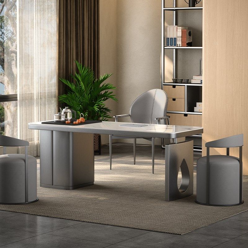 办公室泡茶桌岩板现代简约轻奢功夫茶台一体N阳台茶桌椅组合高级,住宅家具,茶几,淘宝优惠券,粉丝福利购,淘宝优惠卷