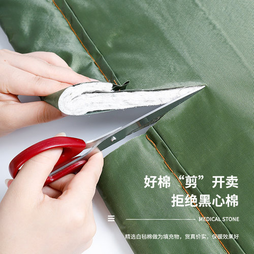 正红色棉门帘冬季空调保暖防风加厚家用隔断挡风保温透明防寒帘子