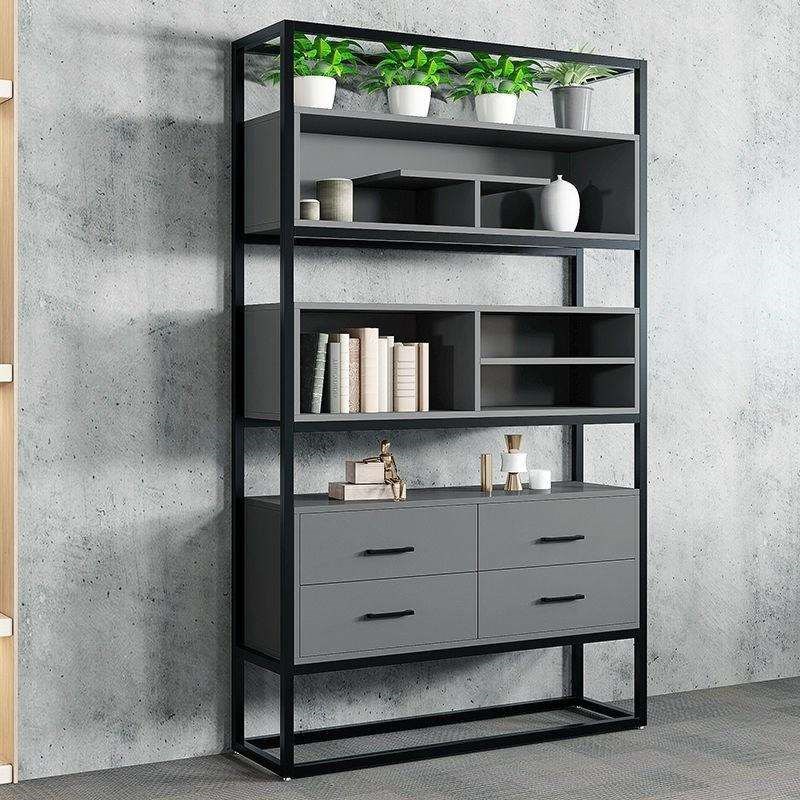 办公室屏风隔断柜置物架玄关客厅遮挡装饰架餐厅屏风花架书架