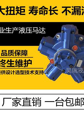 NHM1-63五星马达/注塑机/破碎/撕碎/低速大扭矩液压马达/径向柱塞