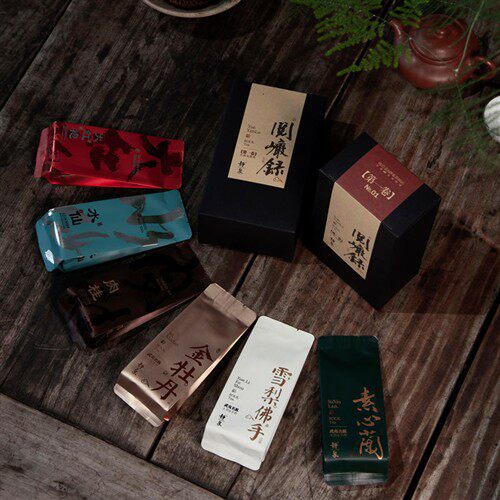 静象【阅岩录】十二款武夷岩茶名枞品种组合装 原产地大红袍茶叶