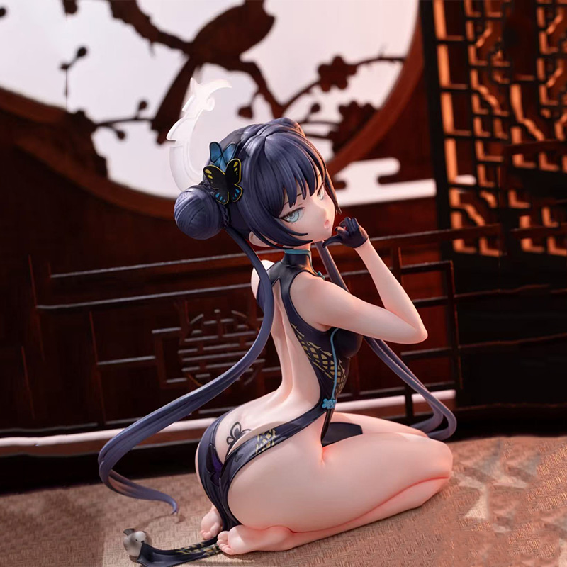 蔚蓝手办航线龙华妃咲桌面摆件