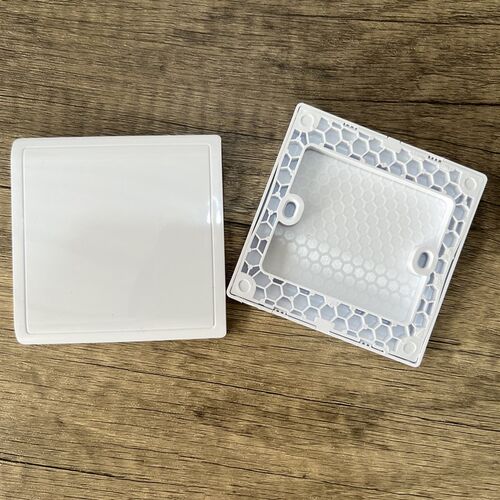 阻燃空白面板86型白盖板插座开关空白板家用堵洞装饰面板