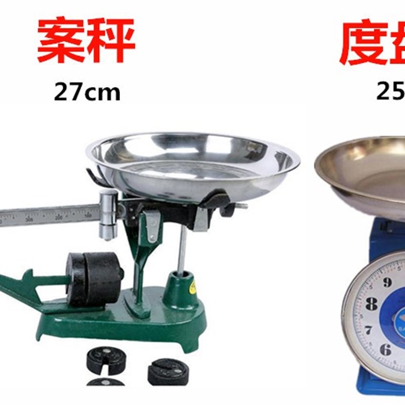 机械台秤不锈钢秤盘托盘圆形盘子弹簧秤老式秤桌称案秤称配件10kg图片